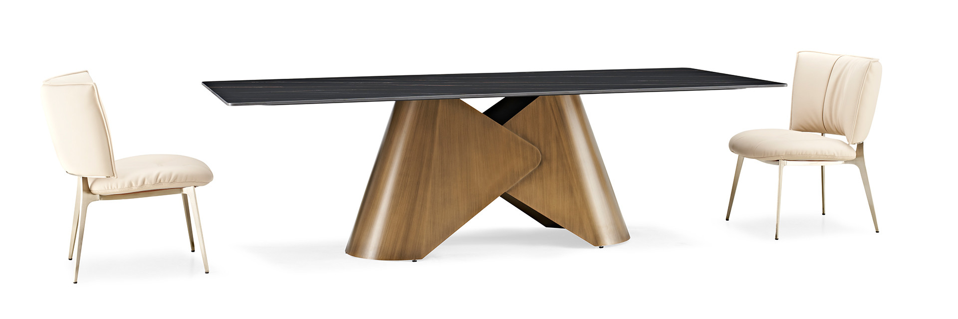 qualité Table à manger en céramique marbre usine